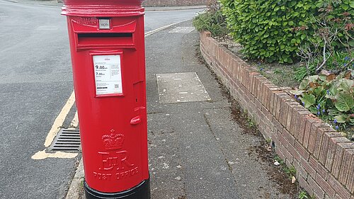 Post Box in street